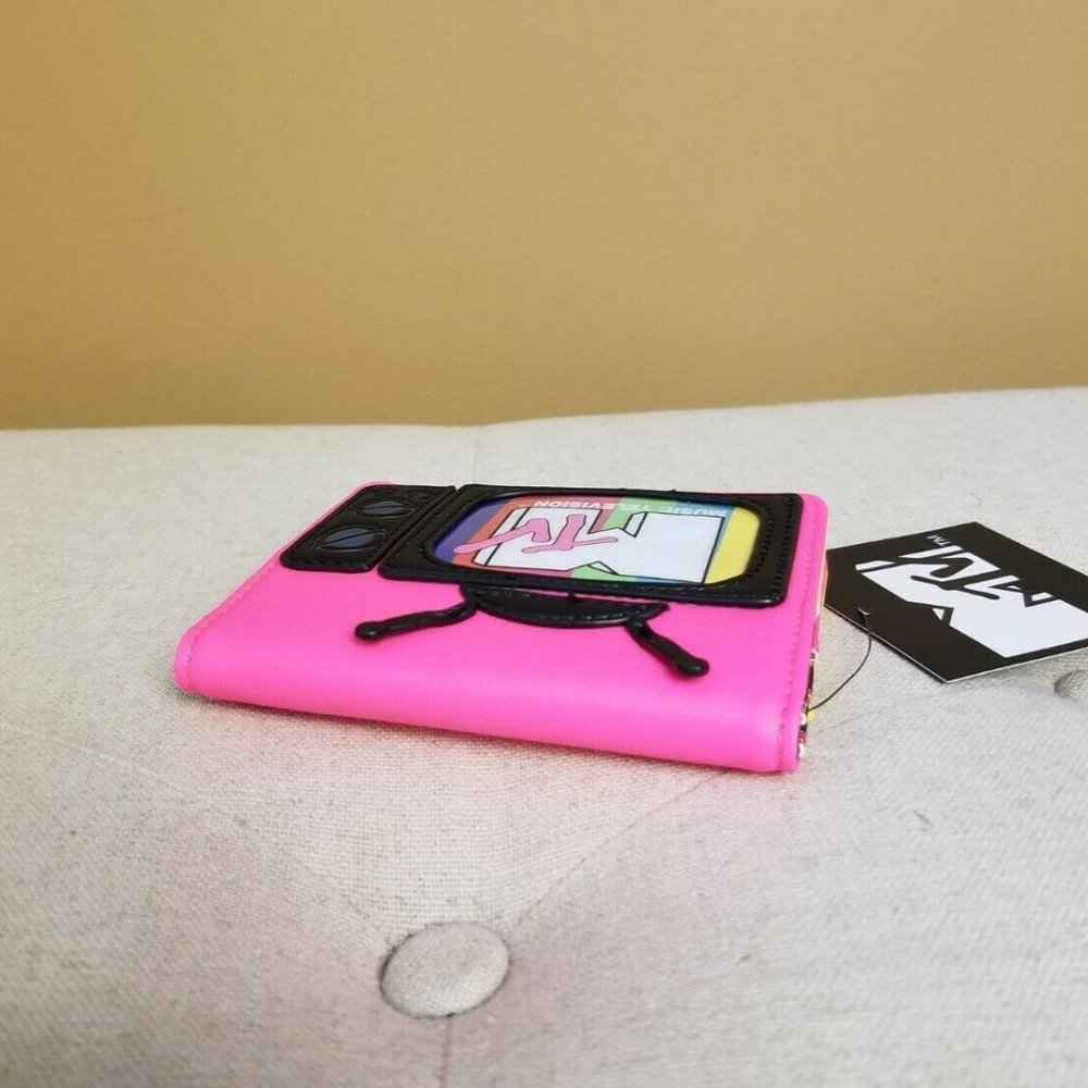 Loungefly MTV Bi Fold Flap Wallet NEW - Picture 6 of 12